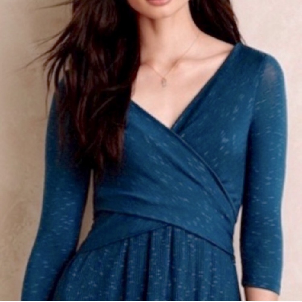 Anthropologie Amadi Crossover Dress